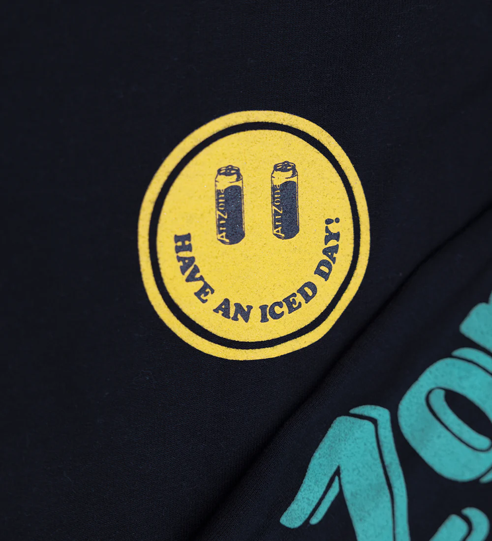 Flavors Black Cotton-Blend Crewneck Sweatshirt - Image 4